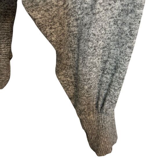 ANTHROPOLOGIE Saturday/Sunday Gray‎ Oversized Sweater Bishop Sleeves Size M - Picture 5 of 12